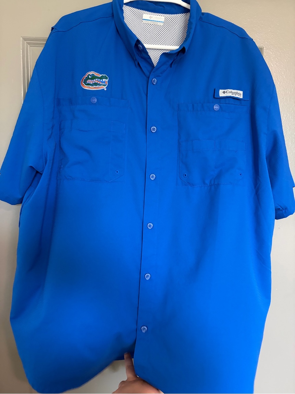 Columbia University of Florida Button-Up